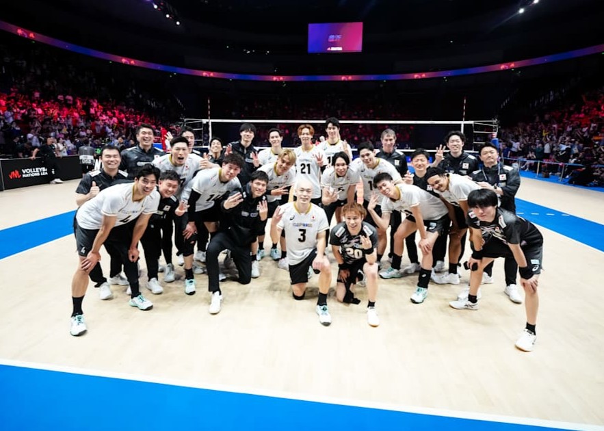 開催地中国に勝利し3連勝　男子ネーションズリーグ