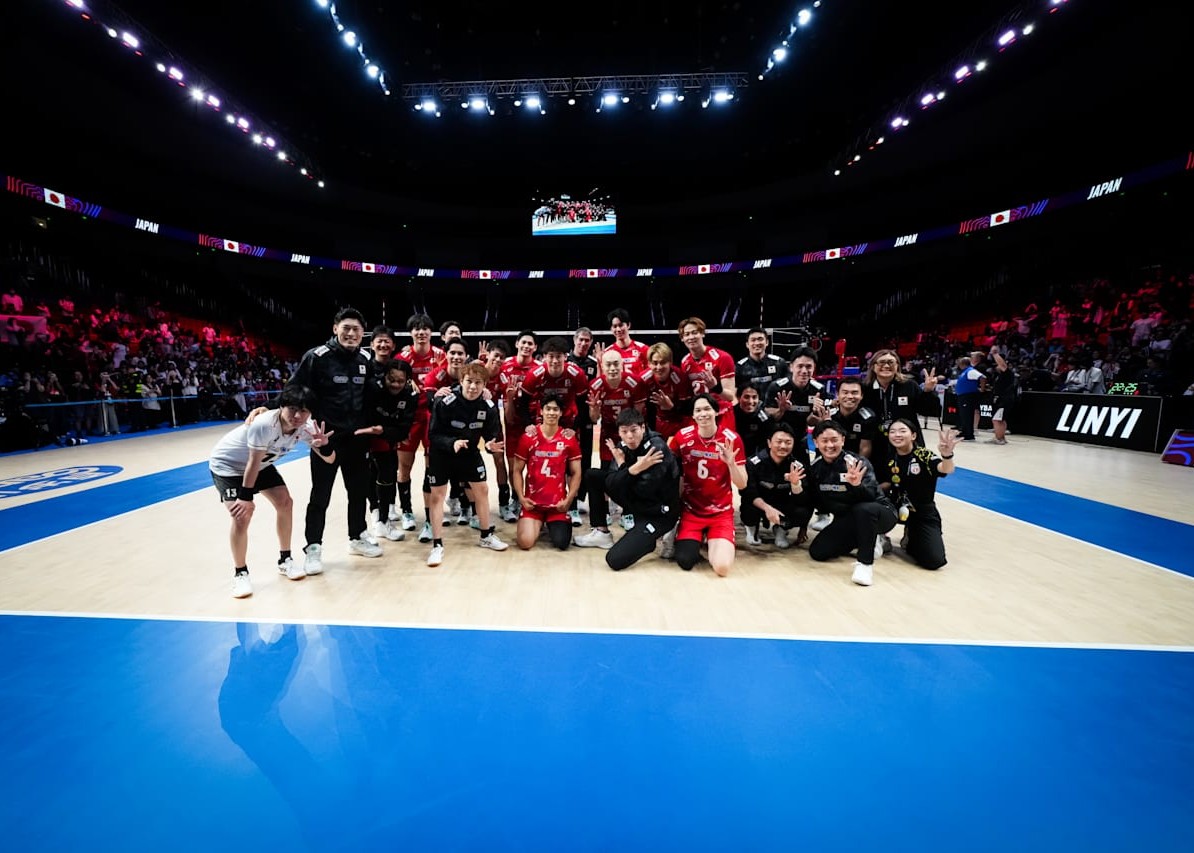 スロベニアに勝利し中国大会を4戦全勝で終える 男子ネーションズリーグ