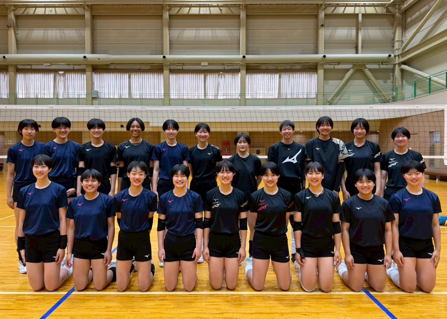 女子U17日本代表候補選手が合宿を実施