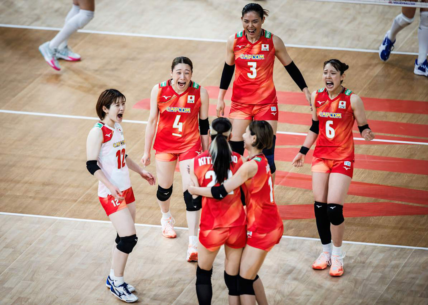 フルセットの戦いを制し、セルビアに逆転勝利　女子ネーションズリーグ