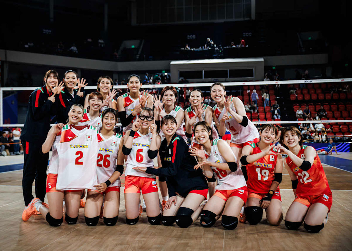 チェコにストレートで勝利し開幕6連勝　女子ネーションズリーグ