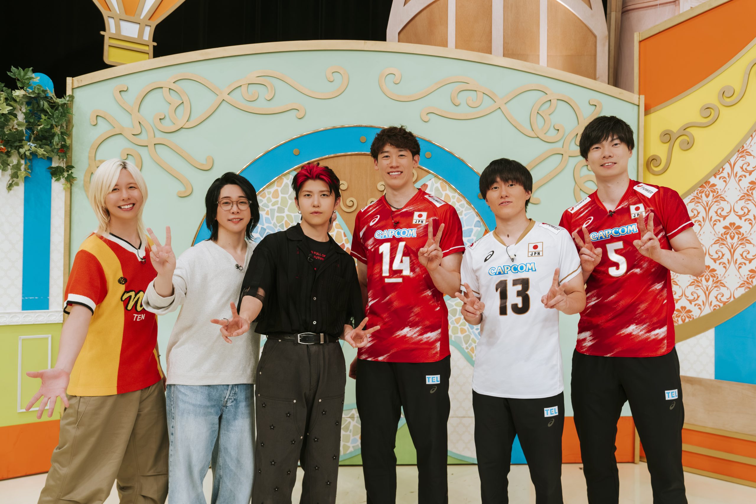 7/13（月）20：55～ TBS「テレビ×ミセス」にバレーボール男子日本代表 石川祐希選手、小川智大選手、大塚達宣選手が出演