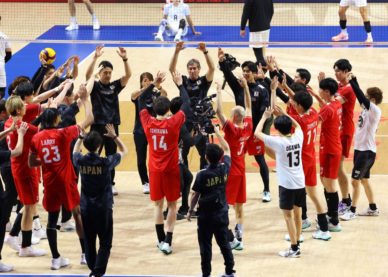 VNL男子大会初、日本代表初、予選ラウンドを12戦全勝で終え、ファイナルラウンドへ 男子ネーションズリーグ