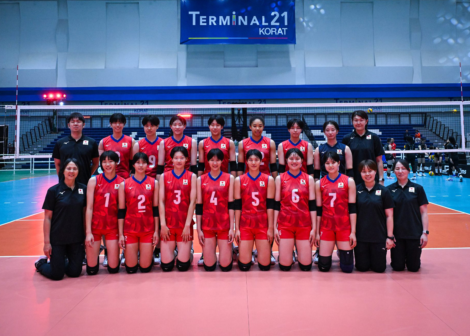 失セットゼロで予選ラウンドを通過　2026女子U18アジア選手権大会