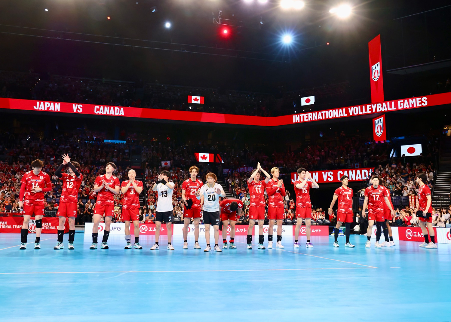 VNL2026大阪大会でも戦うカナダに勝利 2026バレーボール男子日本代表国際親善試合(沖縄大会)
