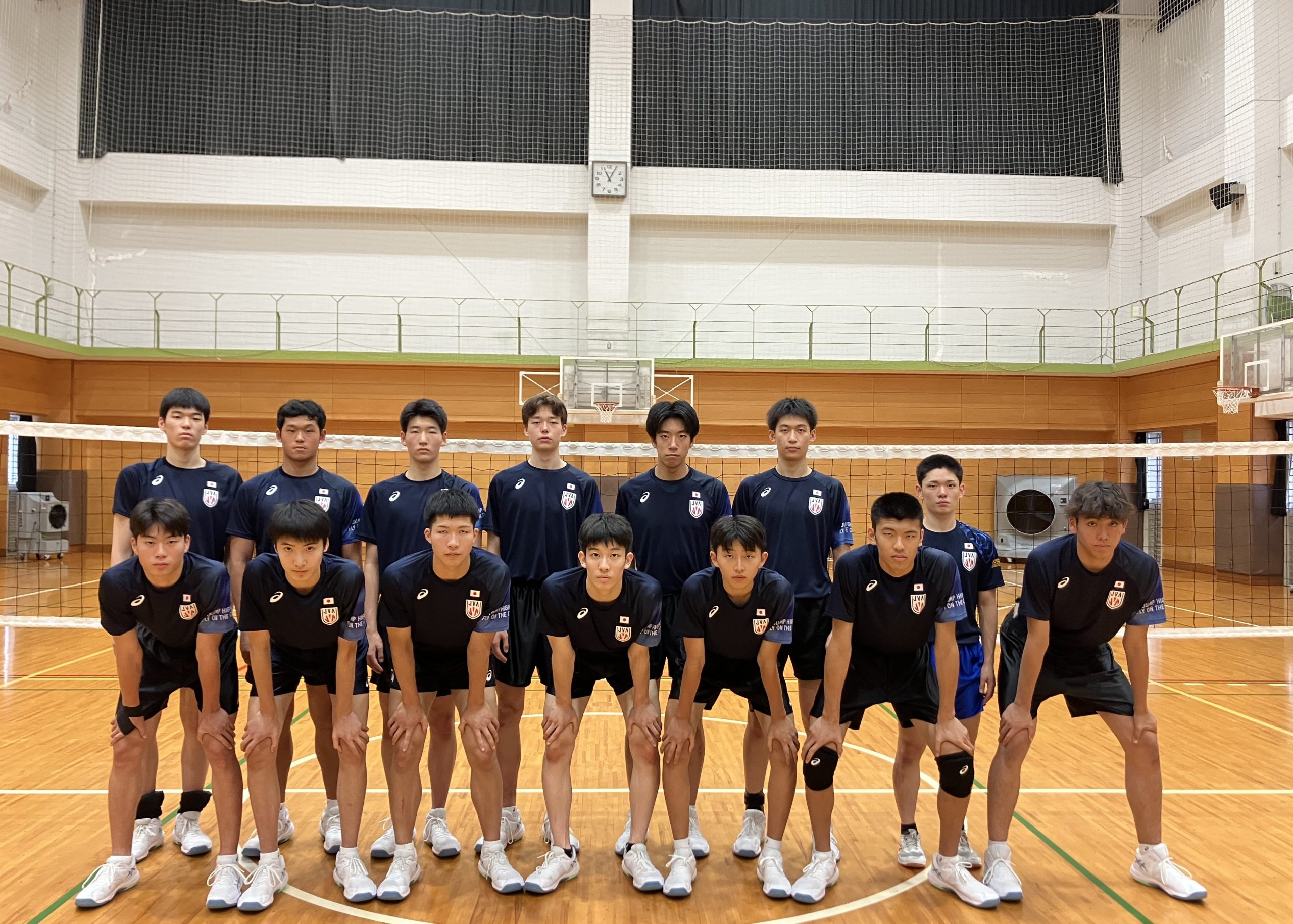 バレーボール男子U17日本代表が強化合宿を実施