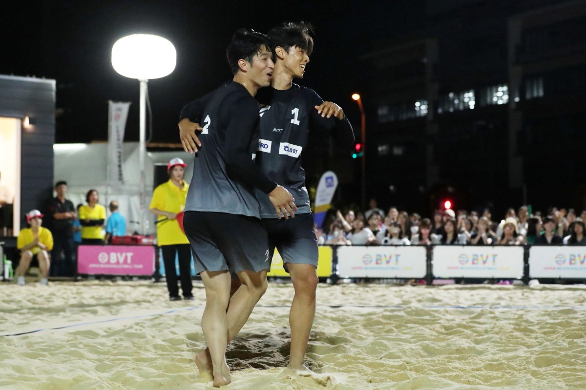 アクティオエキシビションマッチ横浜 SV.LEAGUE MENは信州松本トライデンツ 一条/石坂組が優勝