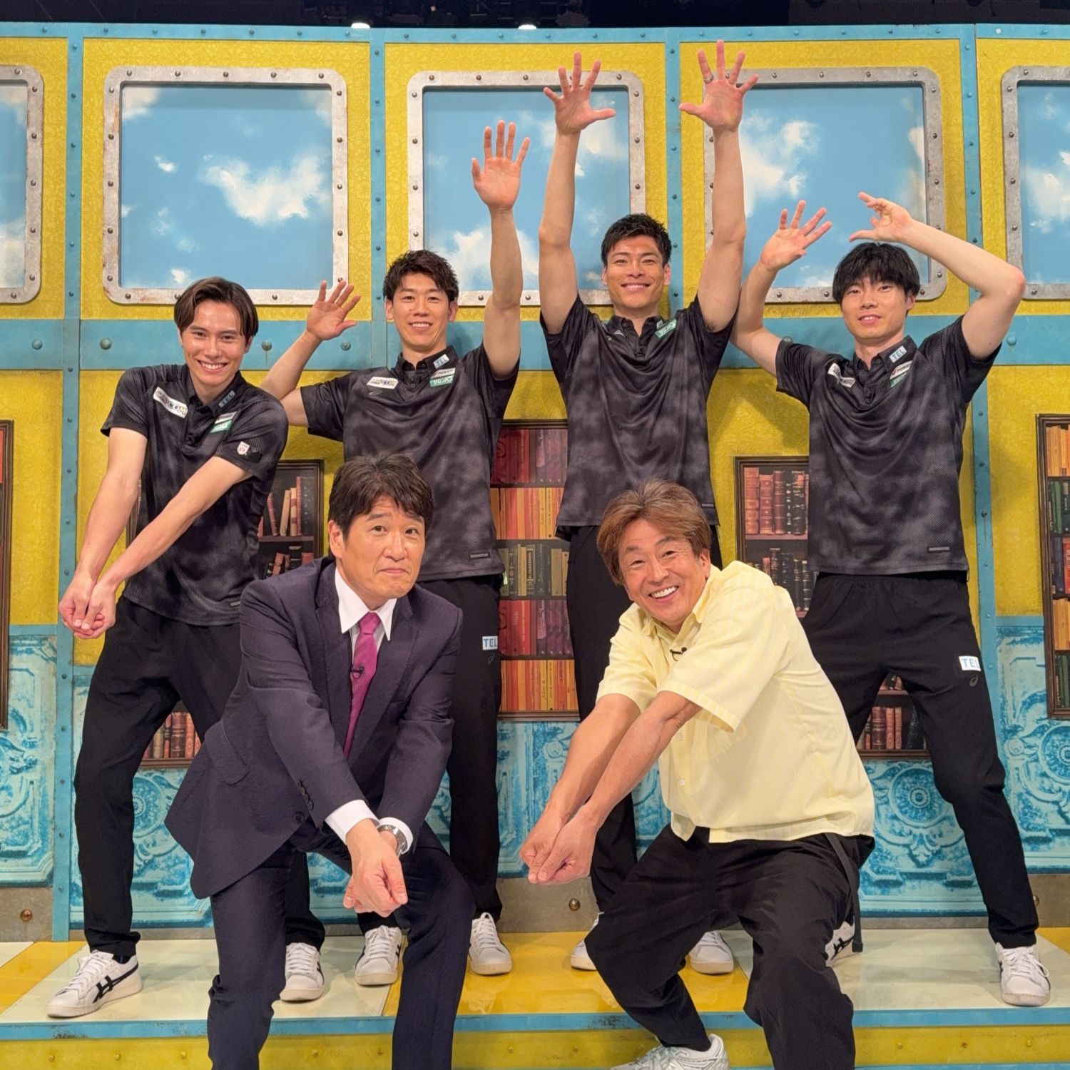 8/31（月）19：00～ フジテレビ「ネプリーグ」にバレーボール男子日本代表 石川祐希選手、髙橋健太郎選手、大塚達宣選手、髙橋藍選手が出演