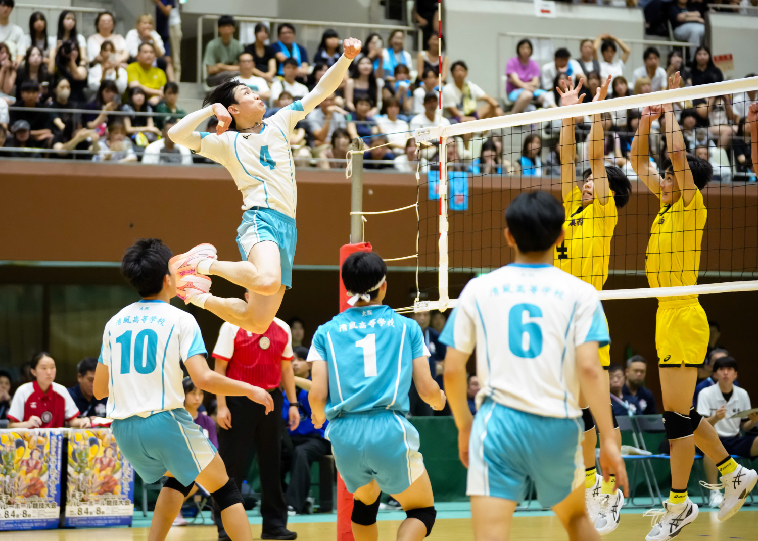 決勝で清風高校が鎮西高校に勝利し悲願の初優勝を飾る　全国高校総体男子