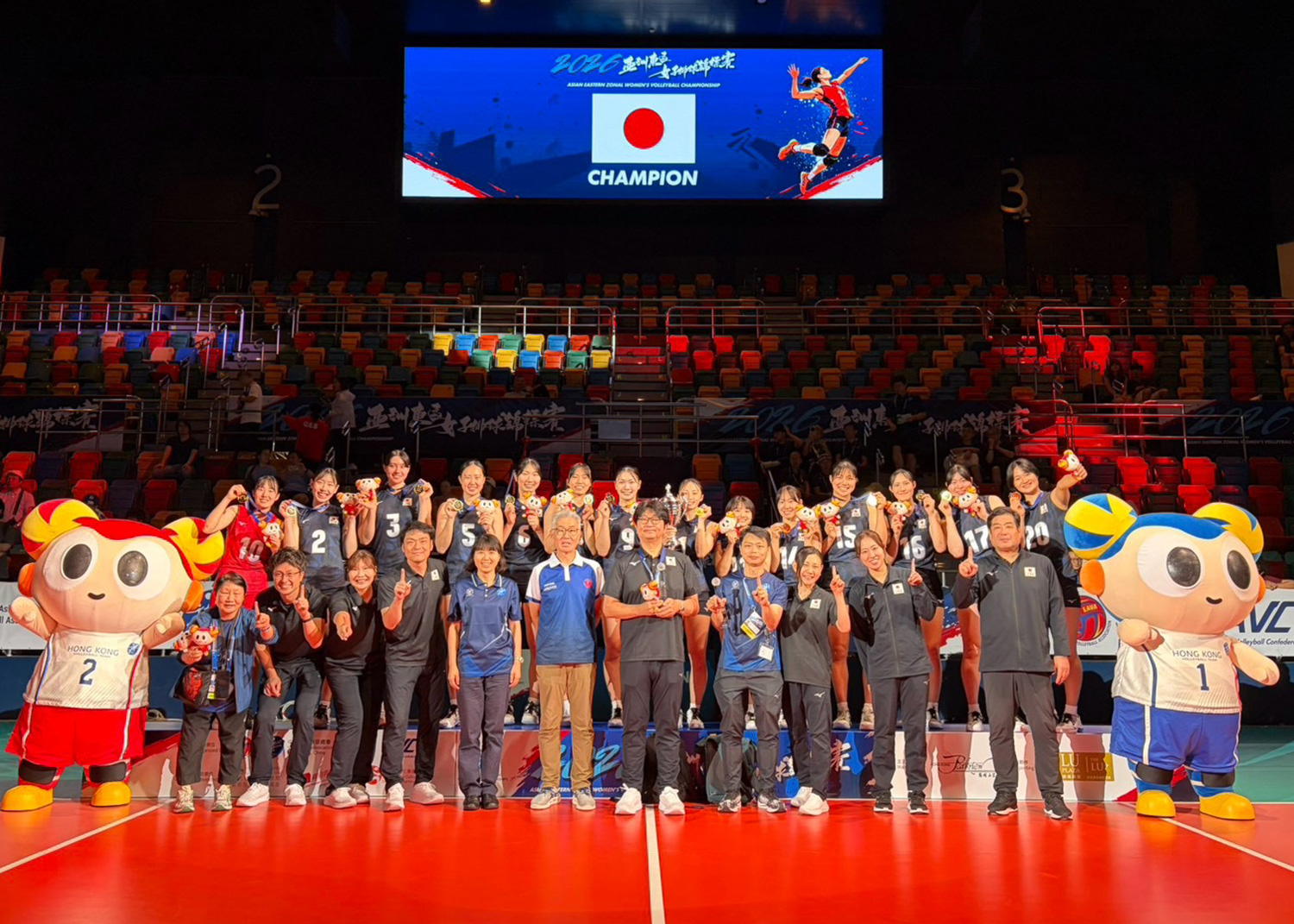 中国に勝利し優勝を飾る　2026女子アジア東部地区選手権大会