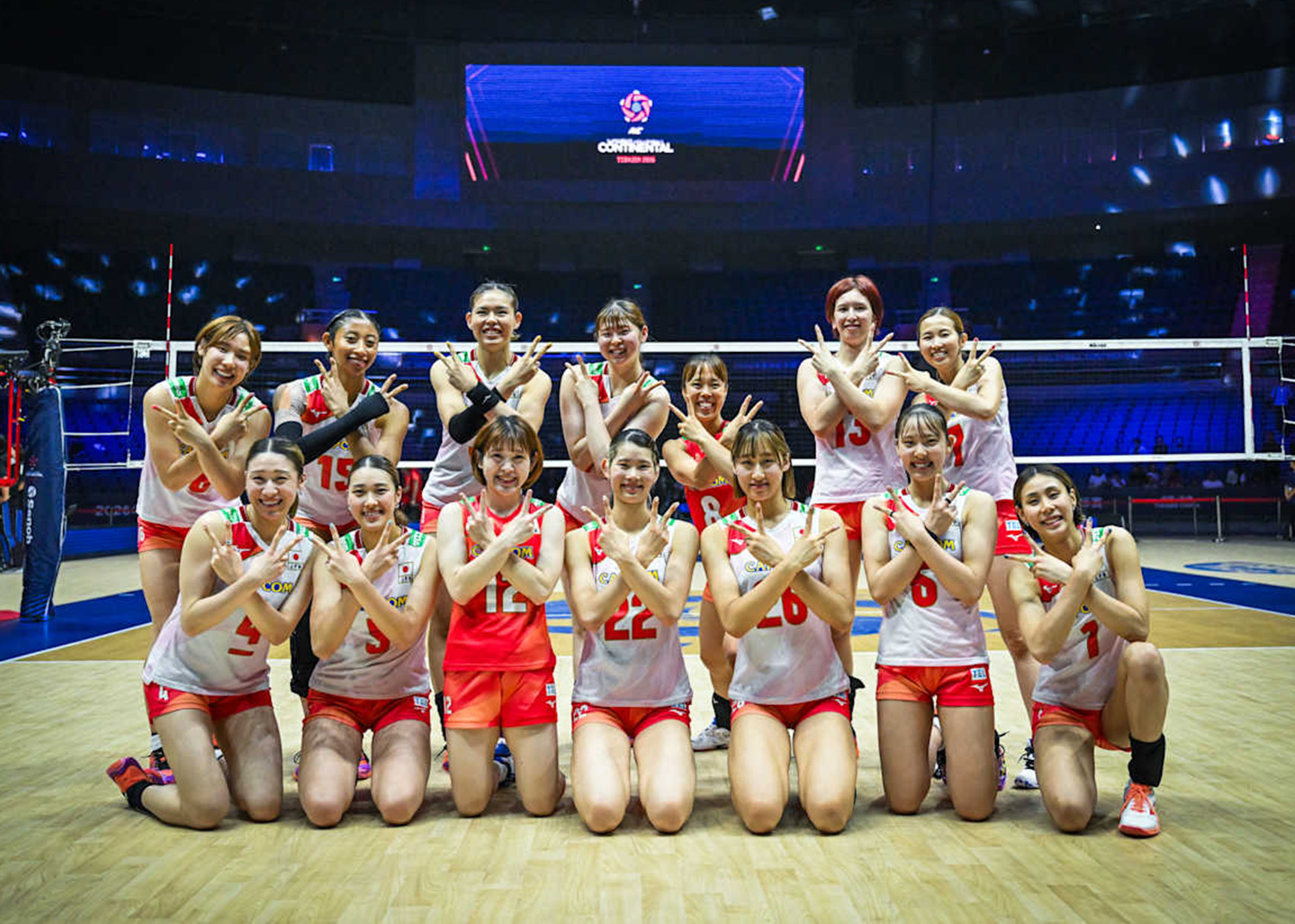 韓国にストレートで勝利し準々決勝進出を決める　2026女子アジア選手権大会