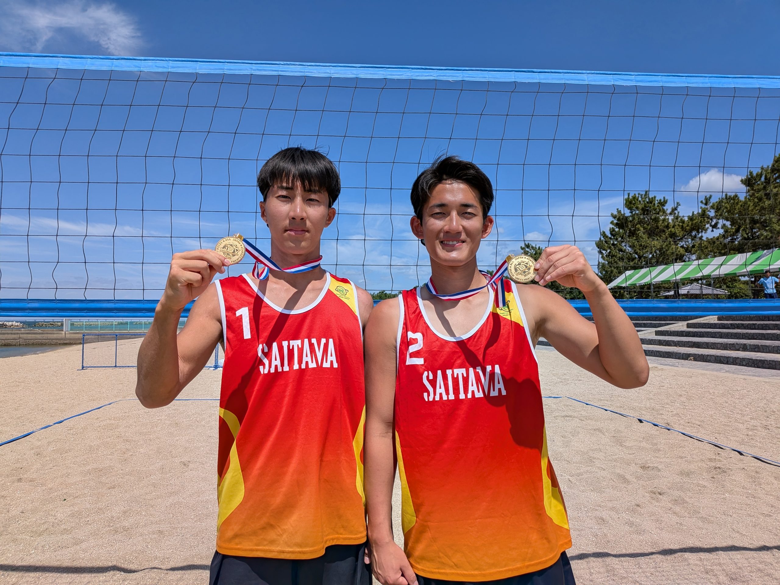 ビーチバレージャパンジュニア 埼玉栄高等学校の小出/都築組が優勝